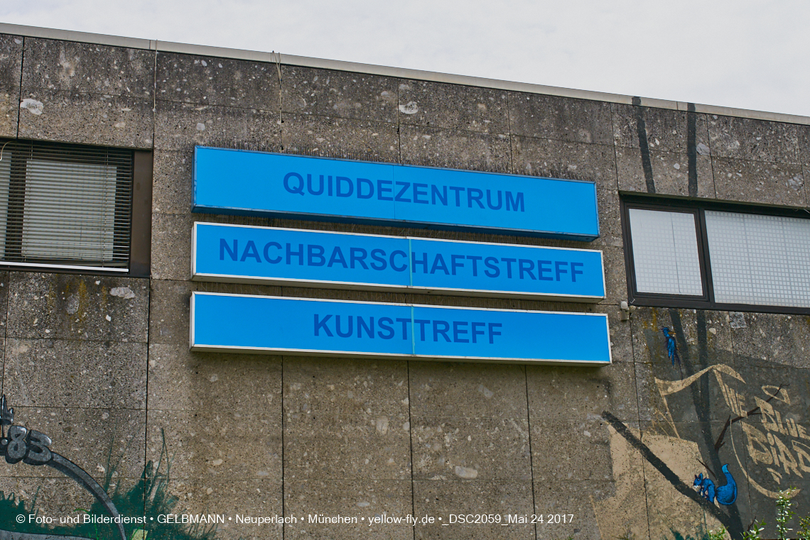 24.05.2017 - Abrissbaustelle Quiddezentrum in Neuperlach